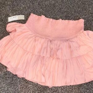 Lizard Thicket Pink Mini Skirt